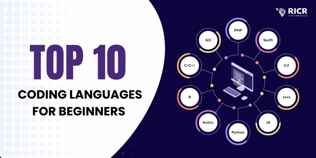 Learn these Top 10 Coding Languages for Beginners in 2024 | RICR
